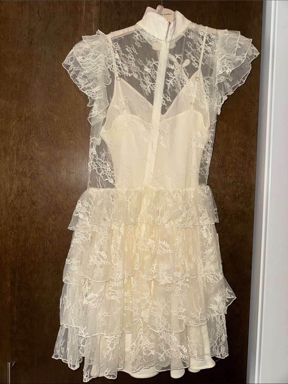 SAU LEE ROUX LACE MINI DRESS - Picture 5 of 6